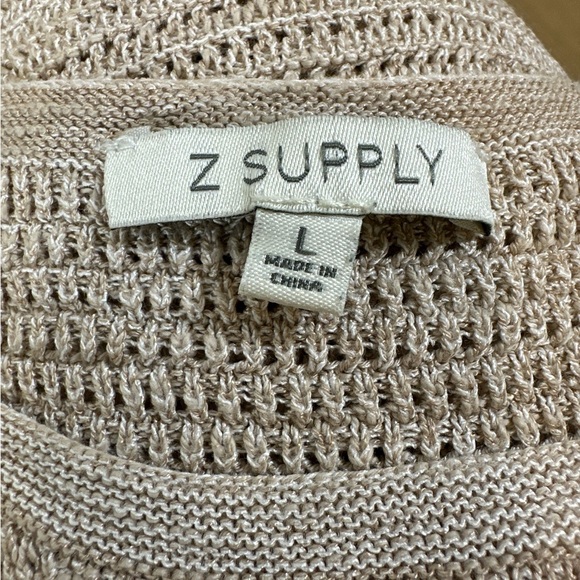 Z Supply Taupe Knit Tank Top - Picture 5 of 6